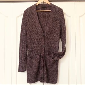 Ann Taylor marled boyfriend cardigan